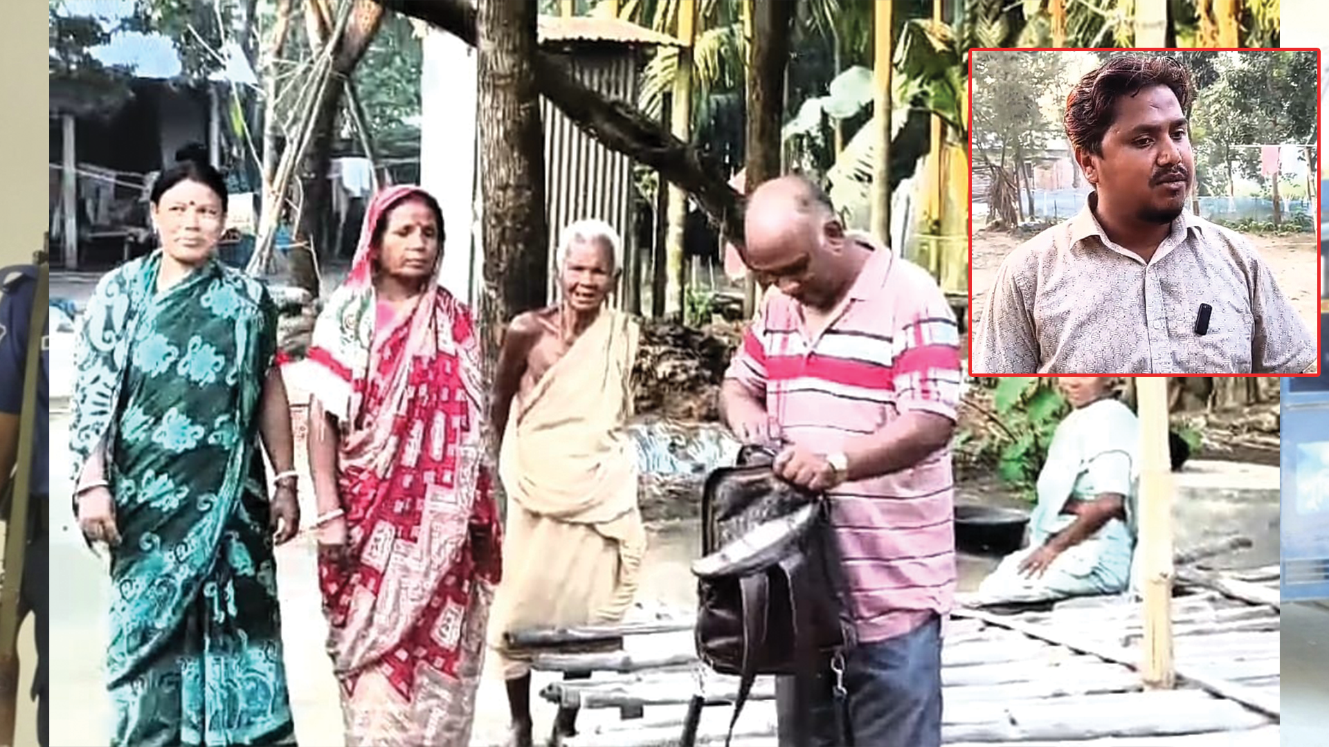 পঞ্চগড়ে রাস্তার কাজ তদারকির সময় ব্যাগে লাখ টাকা, উপসহকারী প্রকৌশলী আটক